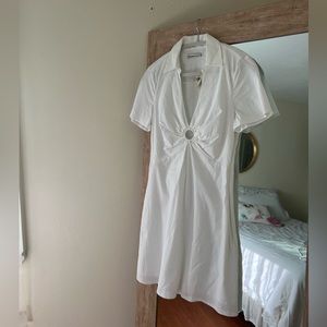 Abercrombie white dress